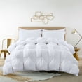 thumbnail image 1 of White Duck Down Comforter - Pintuck - Full/Queen, 1 of 5