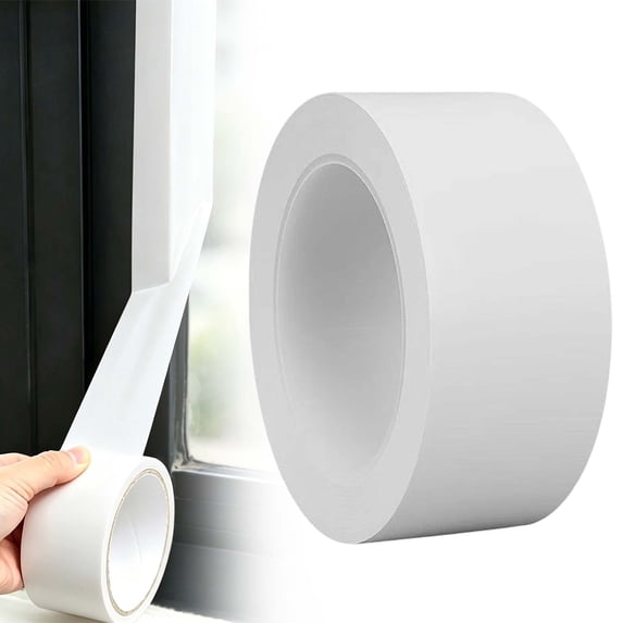White Duct Tape, Industrial Grade 2 inches x 36 Yards, 9 Mil Heavy‑Duty, Waterproof, Strong, Flexible, No Residue, for Crafts & Home Improvement