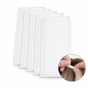 White Durable Double Sided Hair Tape,QZS Portable Hair Extension Tape,1.57x0.3inch Hair Adhesive Supplies for Home Use