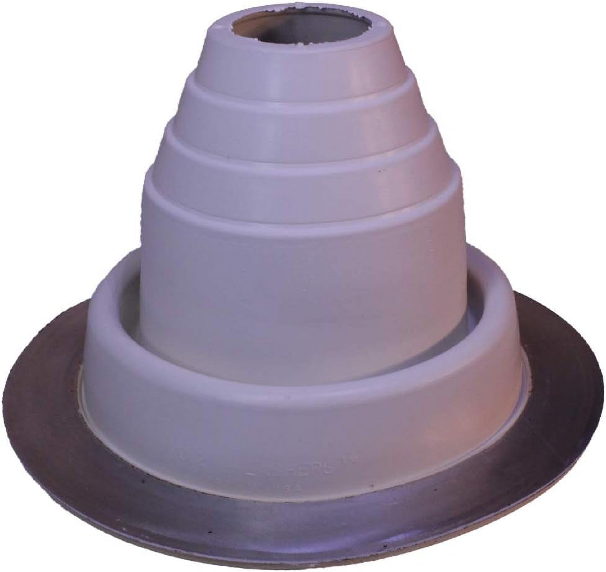 White EPDM Flexible Roof Jack Pipe Boot Metal Roofing Pipe Flashing