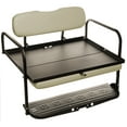 thumbnail image 1 of White EZGO TXT (1995-2014) Golf Cart 'Classic' Rear Flip Back Seat Kit, 1 of 2