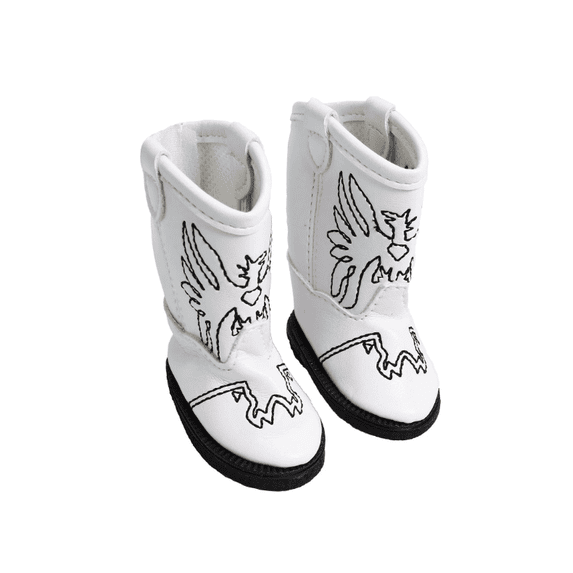 White Eagle Cowboy Boots Western for 14 Inch Dolls | American Fashion World