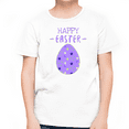 thumbnail image 1 of White Easter Boy Outfit Children Easter Shirt Easter Egg Purple Easter Shirts for Boys, 1 of 6