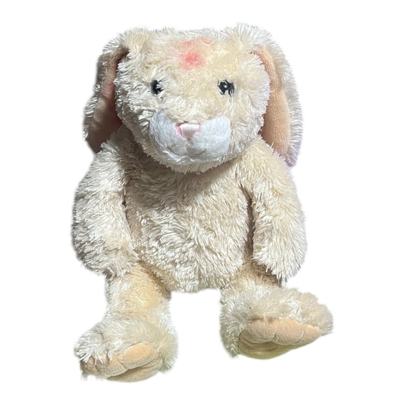 White Easter Bunny Rabbit Plush 12 Easter Spring Ivory Cream
