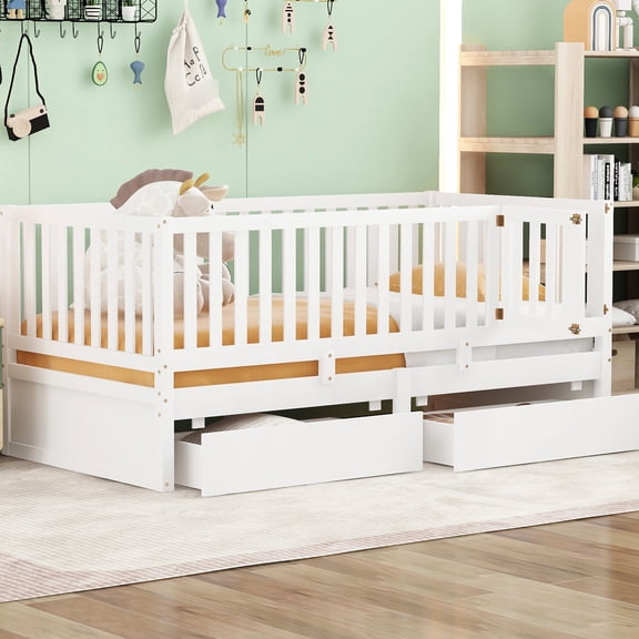 White - Easy to assemble and space - saving - Shared living room - Convenient and practical daybed