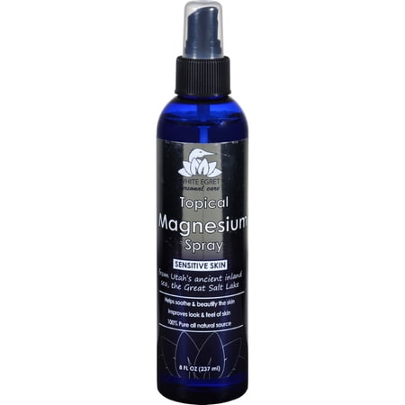 White Egret Topical Magnesium Spray - 8 Ounce