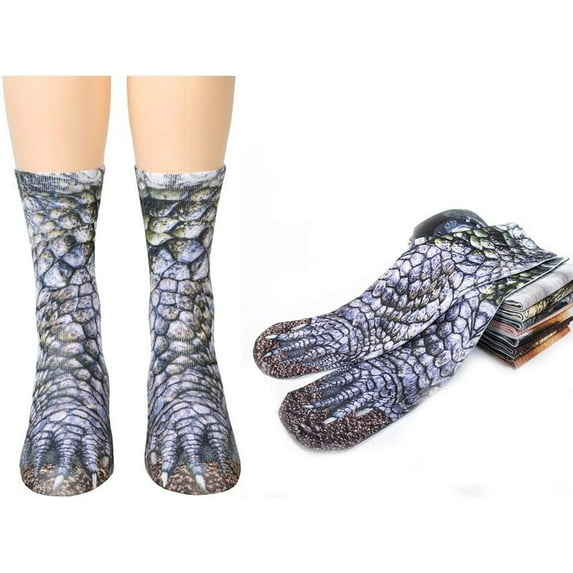 White Elephant Gifts for Adults-Animal Paw Socks Christmas Gifts Stocking Stuffers for Women Men Teens