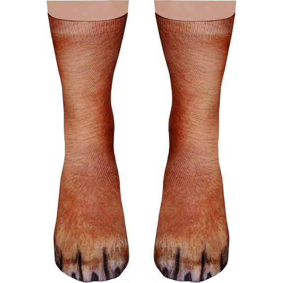 White Elephant Gifts for Adults - Funny Animal Feet Paw Socks Gag Gifts Christmas Stocking Stuffers