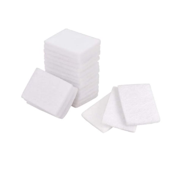 White Essential Oil Diffuser Pads,1x1x0.12In Essential Oils Replacement Humidifier Pads,100 Pieces Aromatherapy Accessories for Home,Car