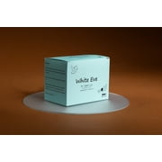 White Eve Ultra Thin Sanitary Pads with Wings, 9.6 in, 87 ml Absorbency, Day Use, 25 Count