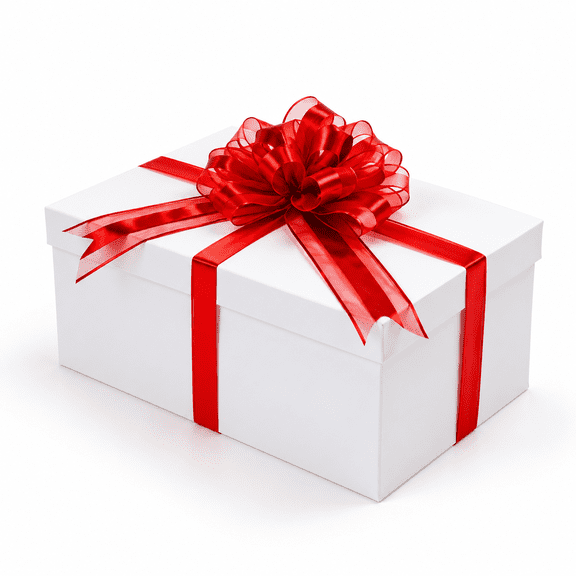 White Extra Large Gift Boxs 17x13x11 Inch Luxury With Lid For Birthdaymas Valentine's Day Mother's (includes Pull Bows Card Envelo