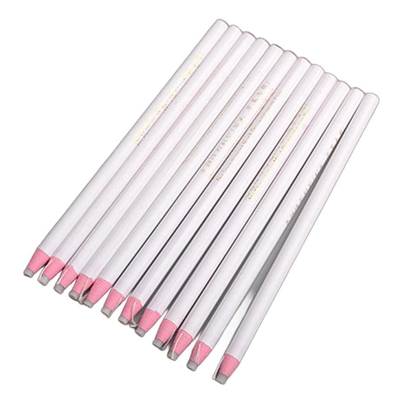 Giaone White Sewing Fabric Pencils for Clothing Sewing Marking Tracing