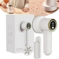 White Fabric Shaver Rechargeable Lint Remover Portable Fabric Lint