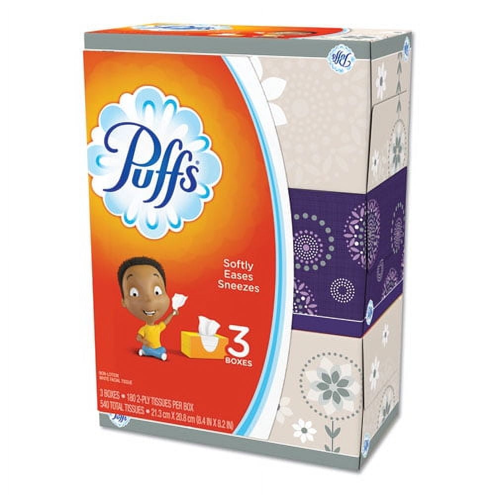 White Facial Tissue, 2-Ply, 180 Sheets/Box White Facial Tissue, 2-Ply, 180 Sheets/Box