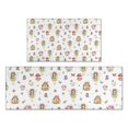 thumbnail image 1 of White Fairy Cottage Princess Pattern Kitchen Rugs Sets Of 2,Anti Fatigue Kitchen Mat Rugs Non Slip Washable,Decorative Kitchen Floor Mats for Kitchen,Sink,Laundry,17"x30"+17"x47", 1 of 7