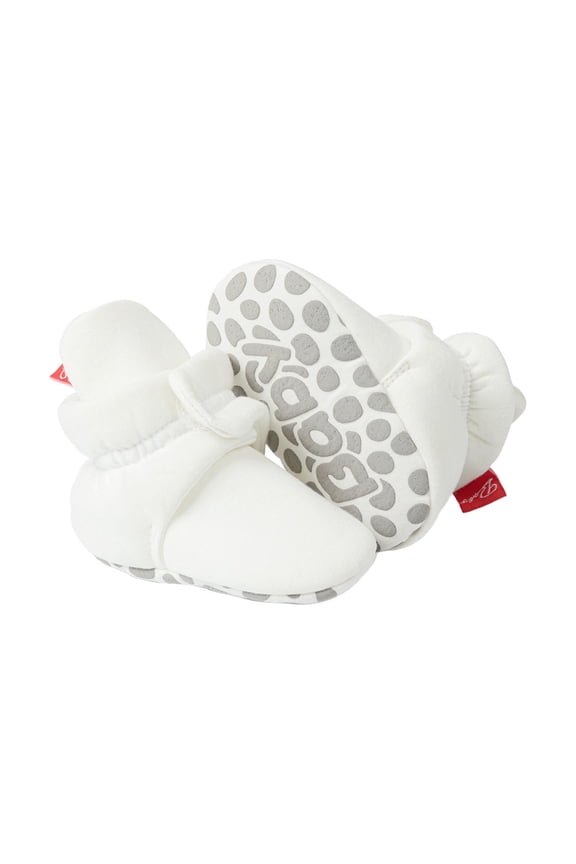 White Fall And Winter Baby Shoes, Non-Slip Bottom And Soft Material, Learning To Walk, Machine Washable For Convenience