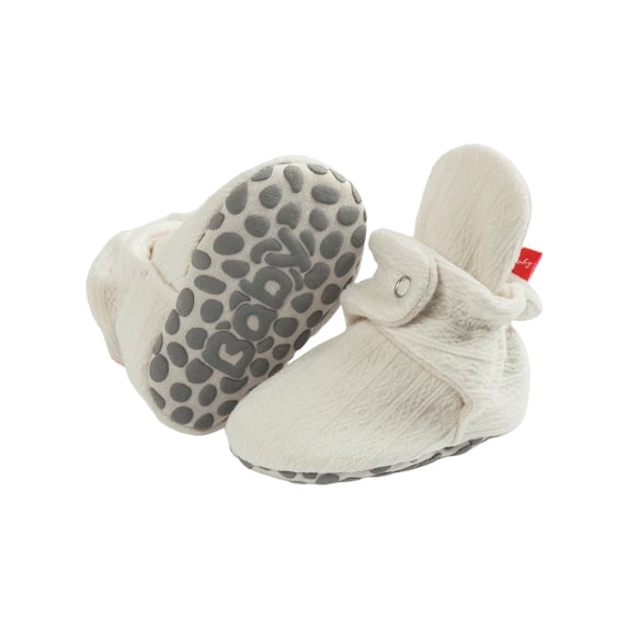 White Fall Winter Baby Walking Shoes With Plain Design, Non-Slip Design And Soft Construction, Learning To Walk, Ideal For Cool Climates