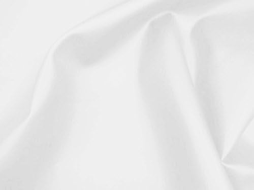 White Faux  Leather Fabric 2 Way Stretch Sold by The Yard