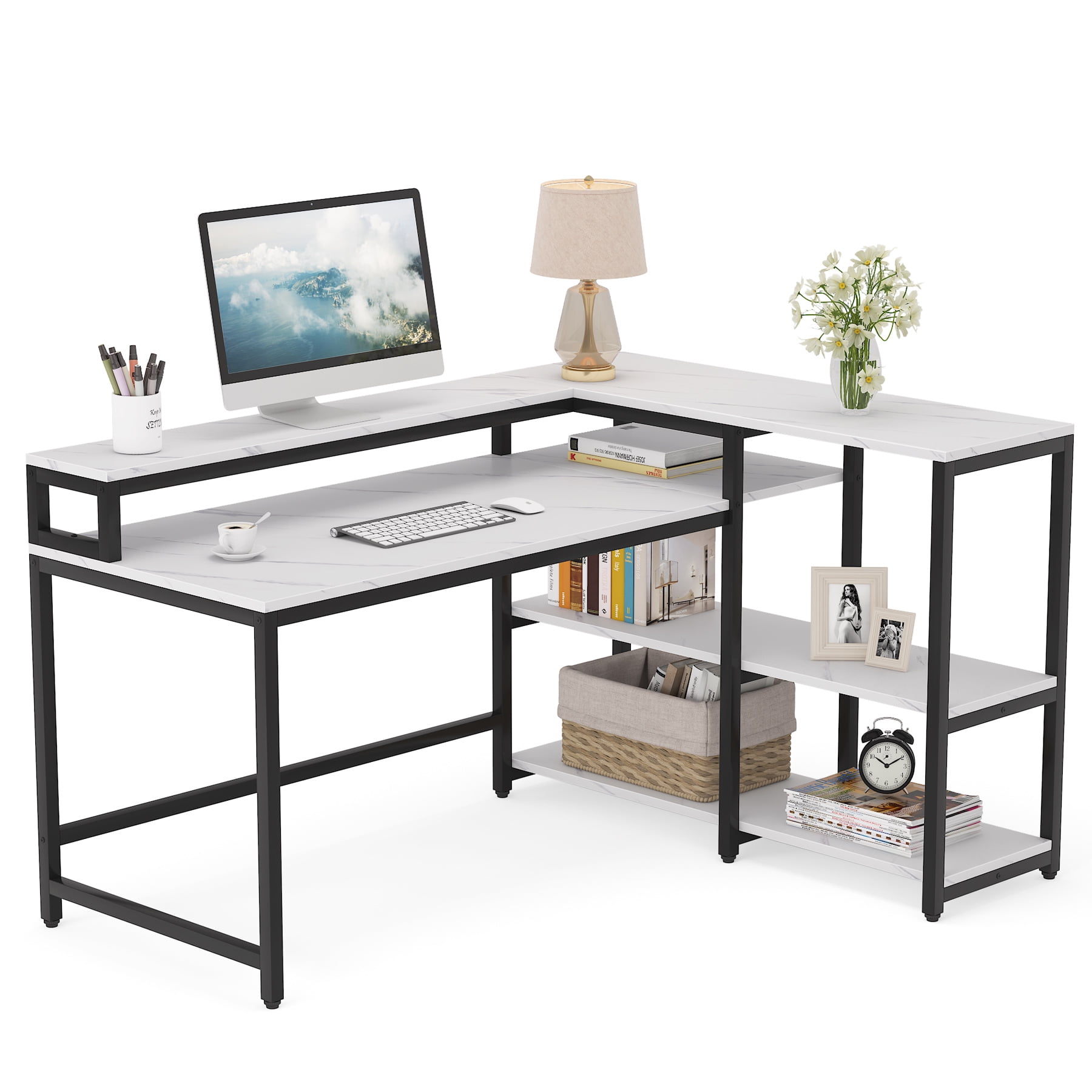 https://i5.walmartimages.com/seo/White-Faux-Marble-55-inch-Reversible-L-Shaped-Computer-Desk-with-Storage-Shelf-and-Monitor-Stand-for-Home-Office_4f24cc41-8449-4d27-a4c3-c0222f04c93b.98b108e3fe10538db3f3633e26b5569c.jpeg