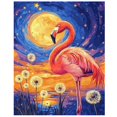 thumbnail image 1 of White Feather Owl Paint by Numbers Kit for Adults Beginner, Van Gogh Starry Night Paint by Numbers, Owl Standing on a Rock Acrylic Paints Oil Painting for Home Decor(16×20inch, No Frame), 1 of 6