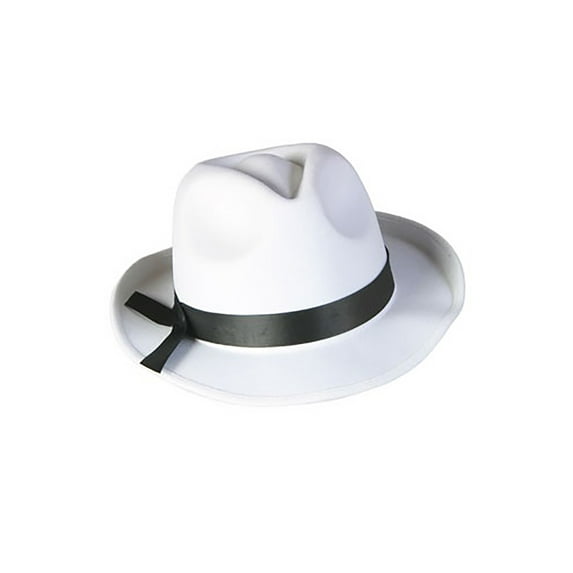 White Fedora Hat