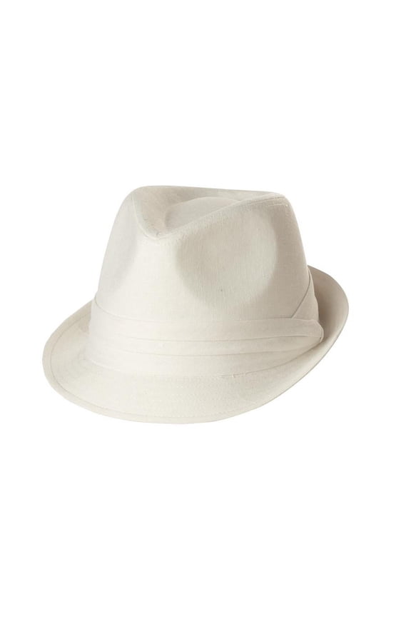 White Fedora Hat