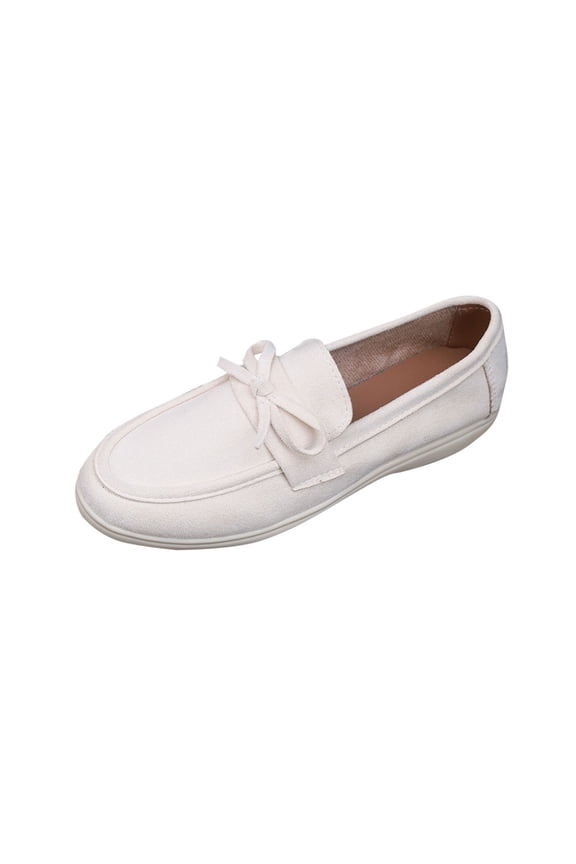 White Female Breathable Casual Shoes Flat Comfort For Spring Summer Versatile Everyday Wear