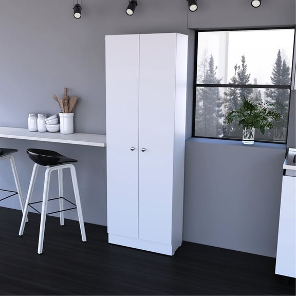 White Finish - Flexible Storage - Dorm Room - Keeps Things Tidy