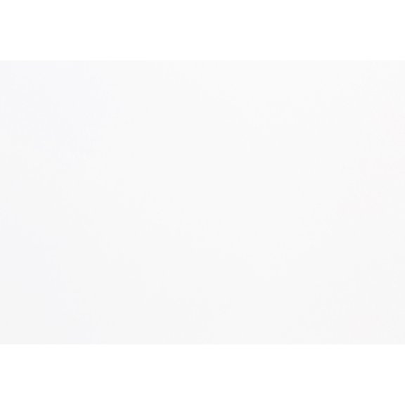 White Finish Tabletop | For Corner Placement in Modern Spaces | Slender Frame for Support