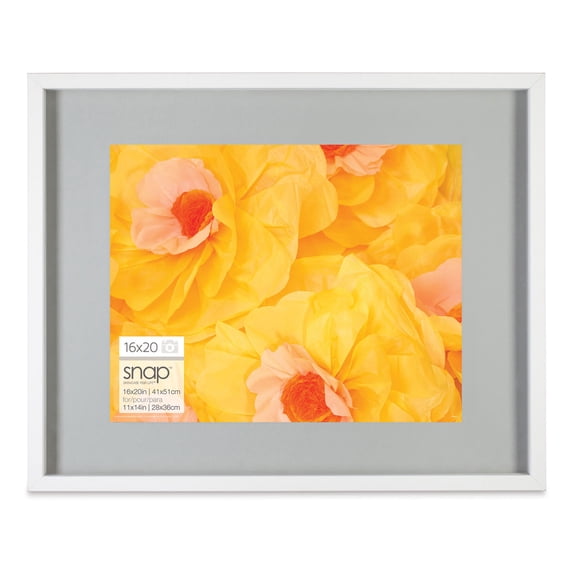 Nielsen Bainbridge Snap Float Frame - White, 16" x 20"