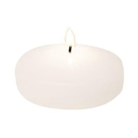 White Floating Candles, Set of 12