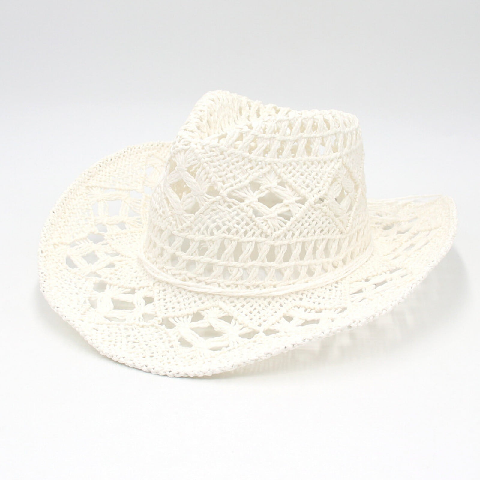nochalofo White Floppy Beach Hats for Women Outdoor Sun Fashionable Boho, Men's, Size: 15