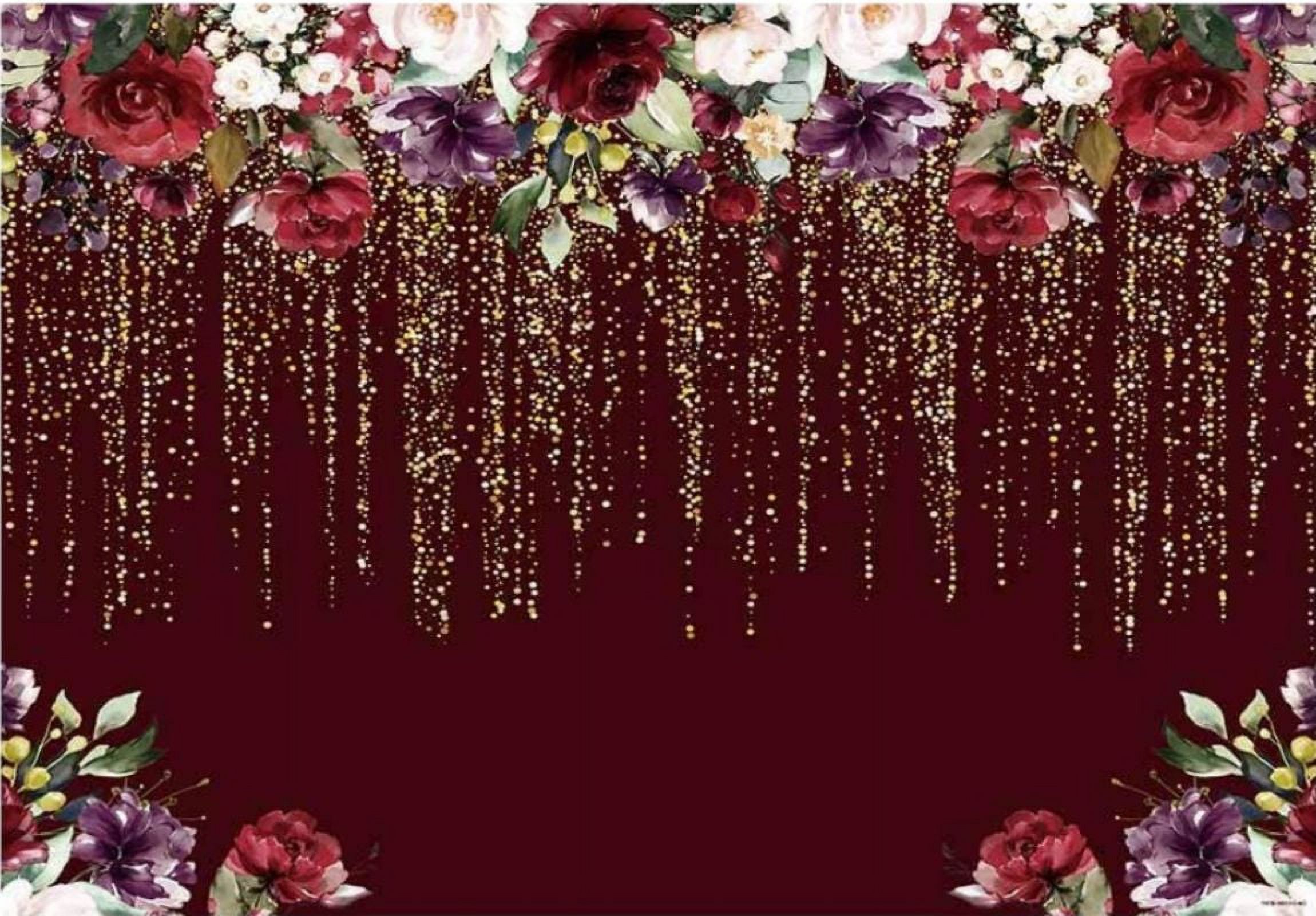 White Floral Mr & Mrs Engagement rations Backdrop Couples Wedding Bride ...
