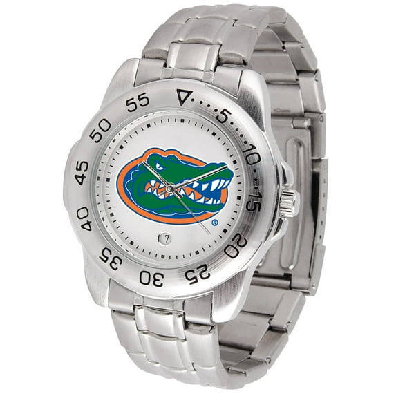 White Florida Gators Sport Steel Watch