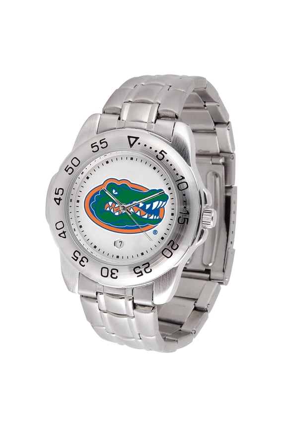 White Florida Gators Sport Steel Watch