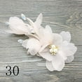 thumbnail image 1 of White Flower Comb, Floral Head Piece. for Parties, Galas, Brides, Special Occasions - Handmade, 1 of 35