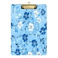 thumbnail image 1 of White Flowers and Vines Acrylic Clipboards A4 Standard Size Clipboard 12.5" X 9" Clip Board for Office School Teacher Women Men, 1 of 8