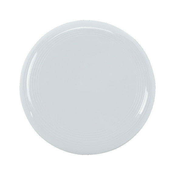 White Plastic Flying Disc 72 Pc, 2 Inch