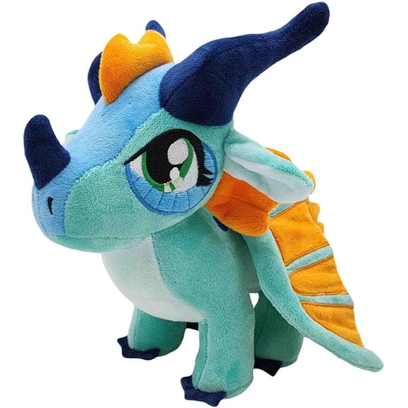 White Flying Dragon Stuffed Plush Doll Family Party Gift
