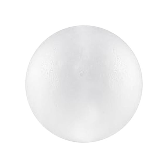 White Foam Balls, Polystyrene Craft Balls for School Projects, Kids DIY Art Crafts, Christmas Party Decorations and Seasonal Creative Displays, Lightweight Craft Supplies