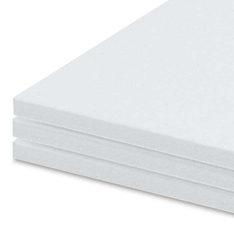 Recyclable Mounting Boards, 3/16 Corrugated, Heat-Activated, notFoam,  White/Kraft, 24 x 36 (20 Sheets) (Discontinued)