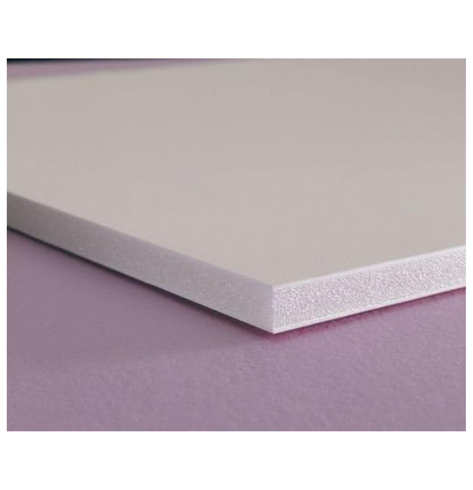 White Foamed PVC Sheet 24" X 24" X 3MM (0.118") Plastic Boards