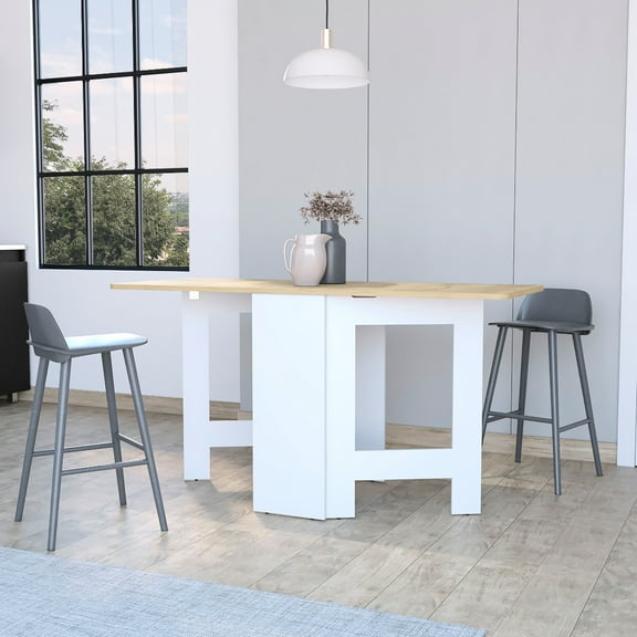 White And Folding Desk - 3 Versatile Styles, Space Efficient For Confined Living Spaces, 22 Lbs Load, Leg Assembly & Flexible Options, Saving Home Office, Bearing, Design