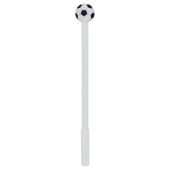 White Football Shaped Gel Pens, Sports Themed Design, 0.5mm Fine Point Pens, for Office Note Taking, General Writing and Daily Journaling, by Cosmug