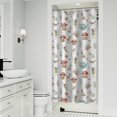 thumbnail image 1 of White Forest Fairy Pattern Shower Curtain 36"x72" ,Bathroom Decorative Shower Curtains Set with 12 Hooks,Modern Waterproof Washable Shower Curtain, 1 of 6