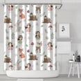 thumbnail image 1 of White Forest Fairy Pattern Shower Curtain 84"x72" ,Bathroom Decorative Shower Curtains Set with 12 Hooks,Modern Waterproof Washable Shower Curtain, 1 of 6
