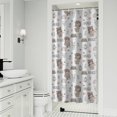 thumbnail image 1 of White Forest Girl Pattern Shower Curtain 36"x72" ,Bathroom Decorative Shower Curtains Set with 12 Hooks,Modern Waterproof Washable Shower Curtain, 1 of 6