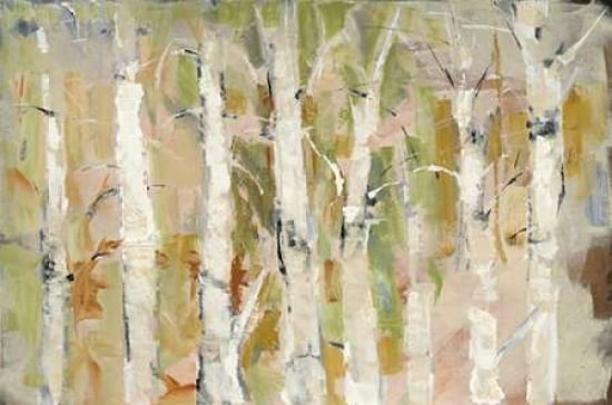 White Forest I v2 Canvas Art - Dusty Knight (24 x 36)
