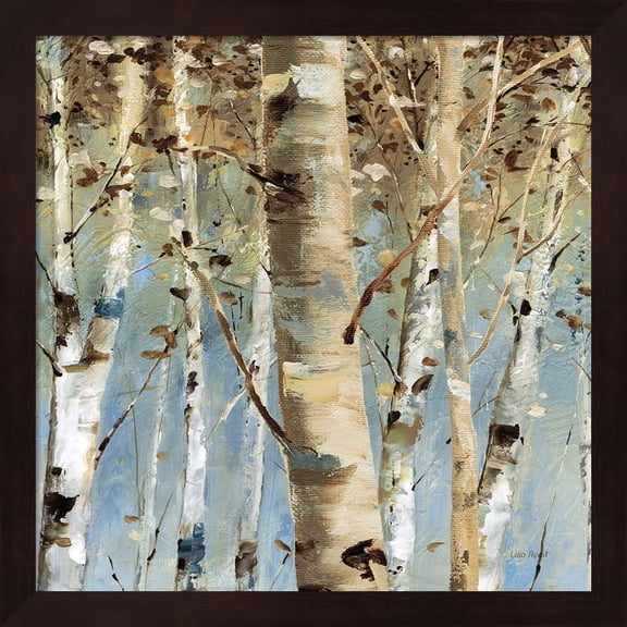 White Forest III by Lisa Audit, Framed Wall Art, 13.25W x 13.25H