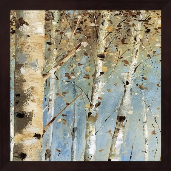 White Forest IV by Lisa Audit, Framed Wall Art, 13.25W x 13.25H